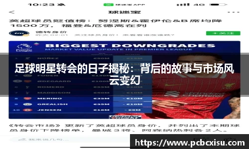 足球明星转会的日子揭秘：背后的故事与市场风云变幻
